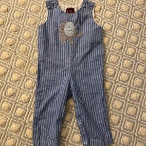 Lil Cactus Longalls / overalls elephant appliqué